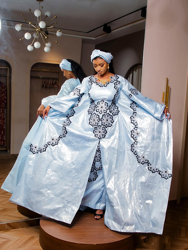 Women's Bazin Clothing | Custom-Made Premium Getzner Riche Boubou