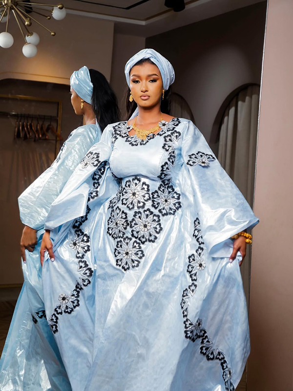 Women's Bazin Clothing | Custom-Made Premium Getzner Riche Boubou