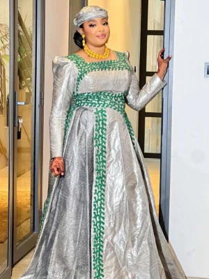 African Bazin Riche Dress Bazin Senegalese Dress for Women