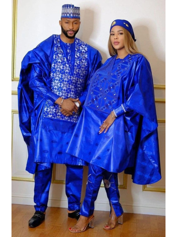 Couples African Bazin Clothing