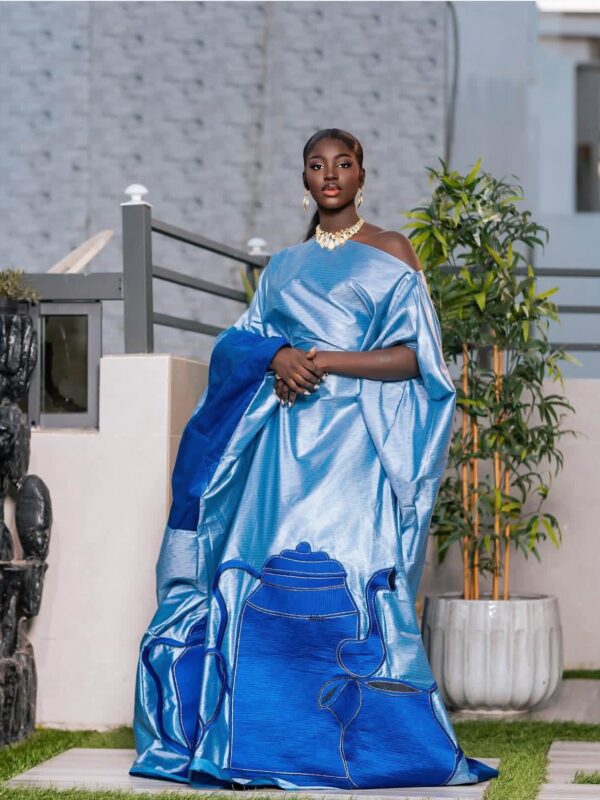 Matching Bazin Couples Outfits for Weddings & Eid | Bazin Boubou
