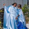 Matching Bazin Couples Outfits for Weddings & Eid | Bazin Boubou