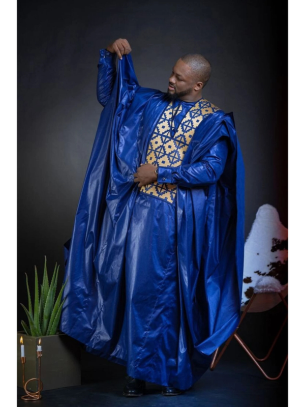 Bazin boubou African Dress for Men