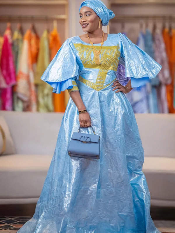 Blue African Clothing for Women