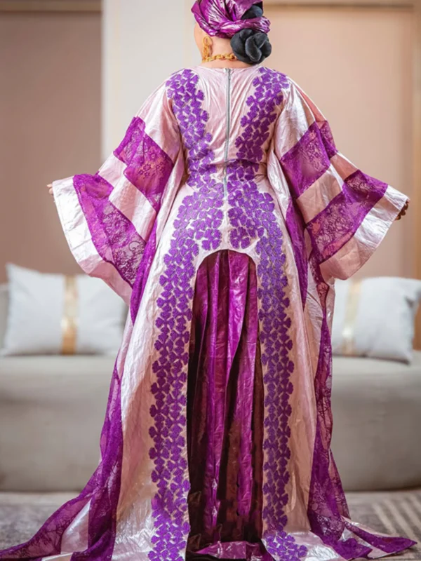African Dress Women | Custom-Made Bazin Riche Getzner Boubou