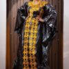 Bazin Boubou – Traditional African Gown with Embroidery