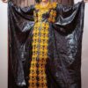 Bazin Boubou – Traditional African Gown with Embroidery