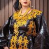 Bazin Boubou – Traditional African Gown with Embroidery