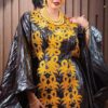 Bazin Boubou – Traditional African Gown with Embroidery