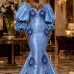 African Attire for Women, Traditional African Clothing with Embroidery